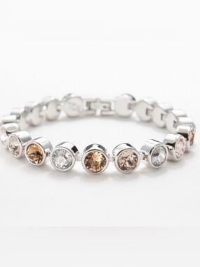 Touchstone Crystal Sand Ice Bracelet  Swarovski Crystals